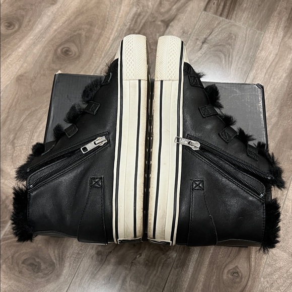 🔥🔥ASH – Valko High Top Sneaker - BLACK/BLACK / 38 - Picture 8 of 16